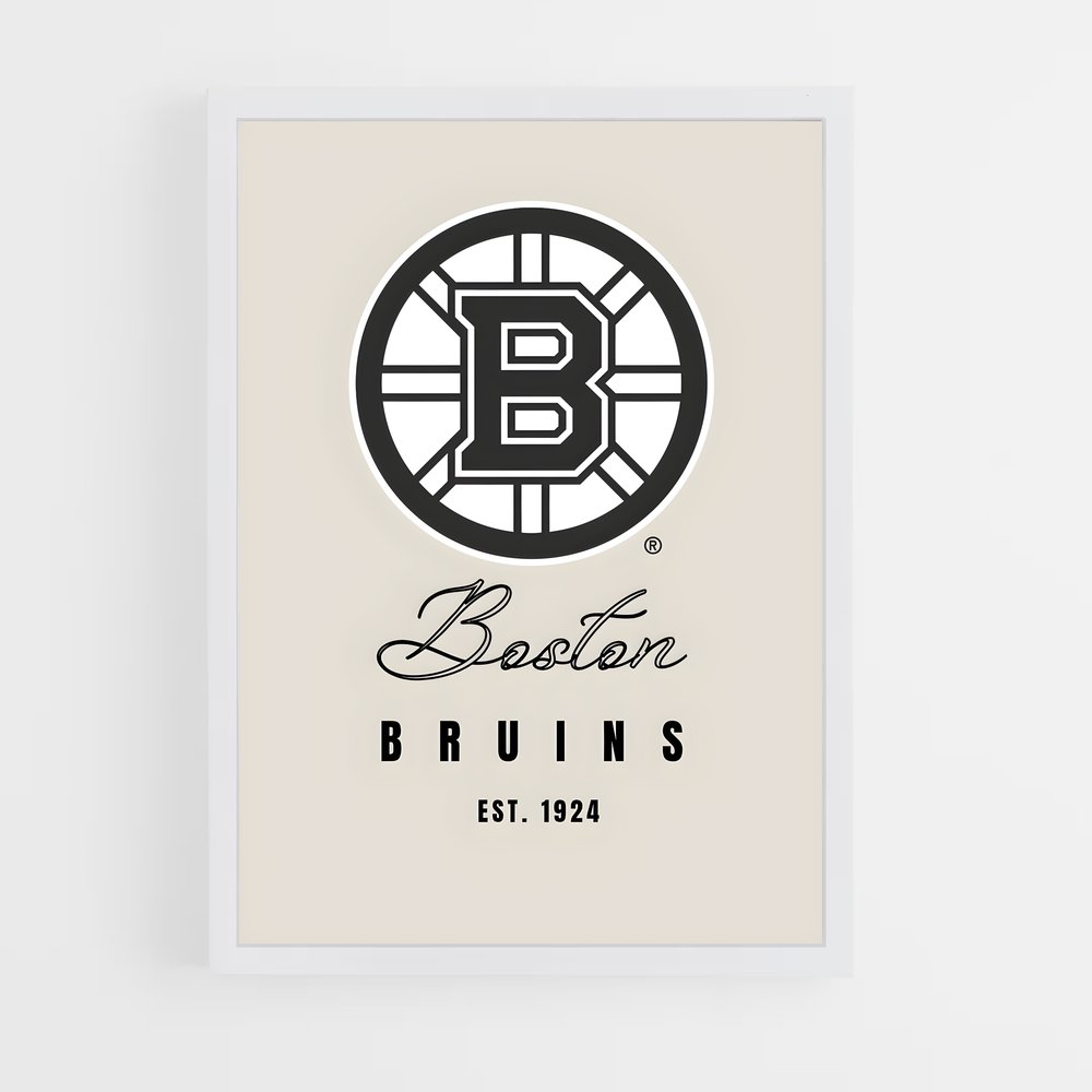 Poster Boston bruins – affiche Hockey sur glace (vue 3)
